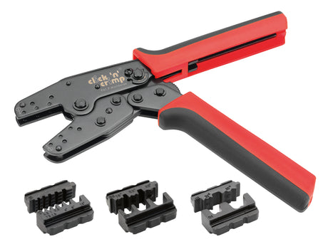 CIMCO Click'N'Crimp AE-Set 0,5-50 mm², inkl. 3 Einsätze  – 106838
