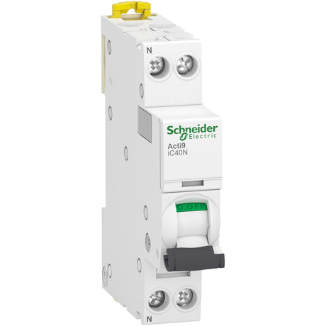 SCHNEIDER ELECTRIC Acti9 iC40N - Leitungsschutzschalter - 1 P+N - 13A - B Kurve - 6kA/10kA  – A9P44613