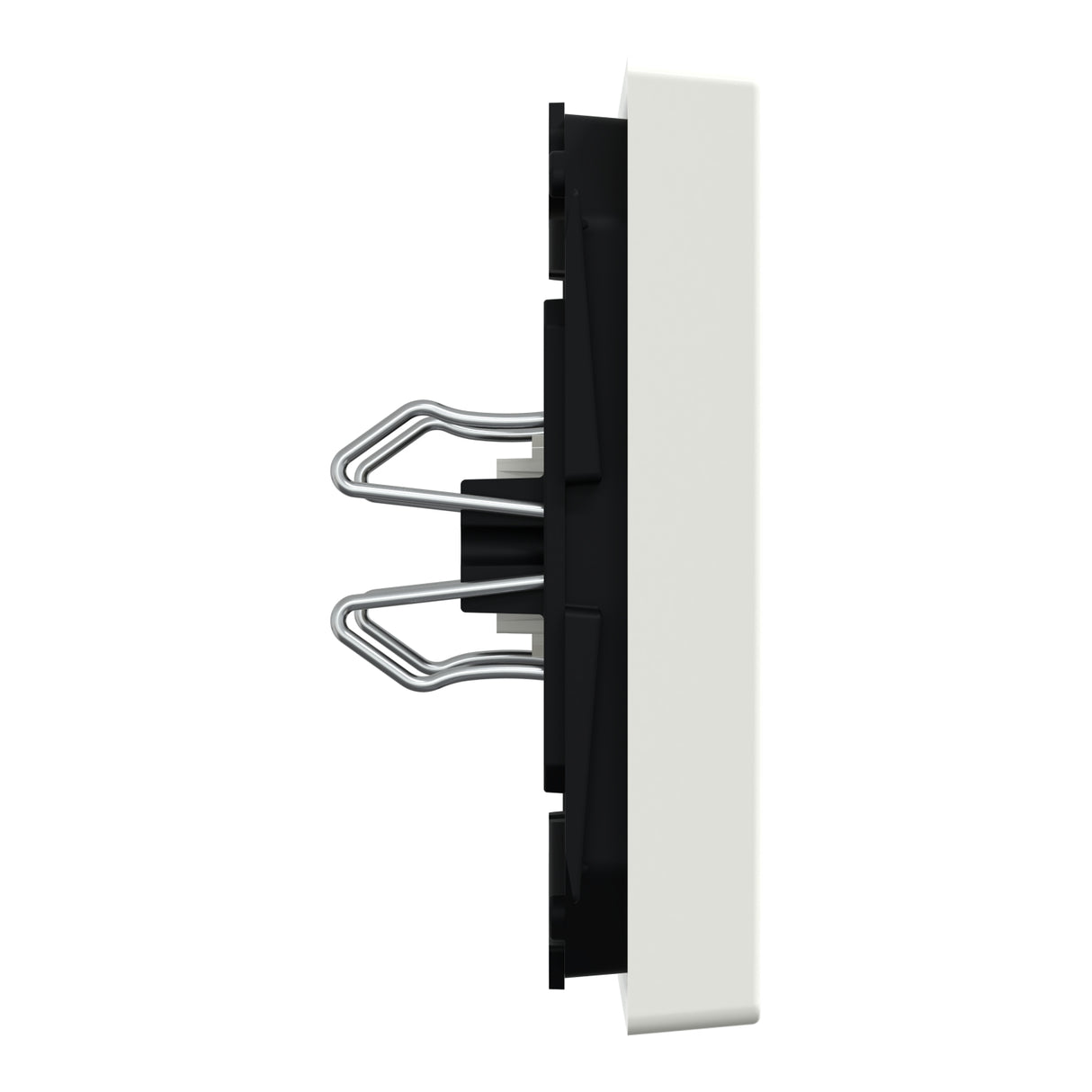 MERTEN Wippe mit rechteckigem Symbolfenster, po larweiß glänzend, System M  – 432819