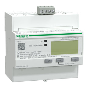SCHNEIDER ELECTRIC Energiezähler iEM3155, 3-phasig, 63A, er weiterte Messfunktion, Modbus, 1E/1A, MI  – A9MEM3155