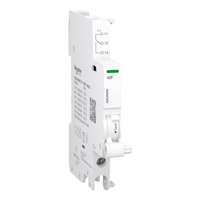SCHNEIDER ELECTRIC Hilfskontakt, Acti9, iOF, 100mA bis 6A, 24VAC bis 415VAC, 24-130 VDC, Anschluss  – A9A26904