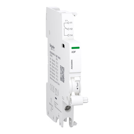 SCHNEIDER ELECTRIC Hilfskontakt, Acti9, iOF, 100mA bis 6A, 24VAC bis 415VAC, 24-130 VDC, Anschluss  – A9A26904