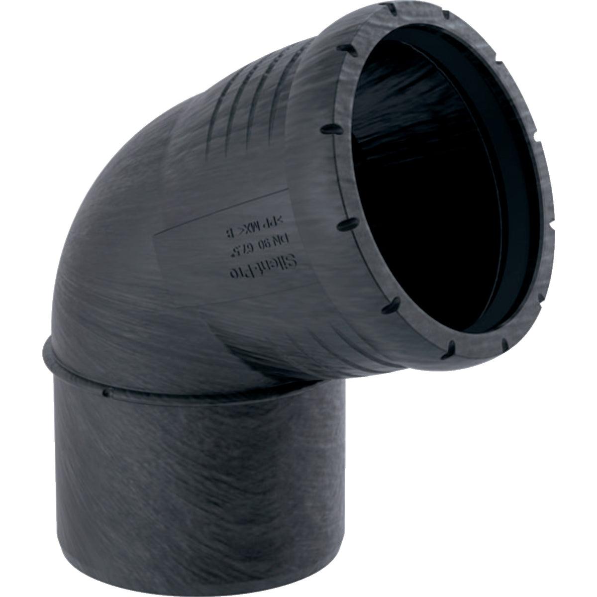 GEBERIT GE Silent-Pro Bogen 67.5 Gr. d75mm  – 393.323.14.1