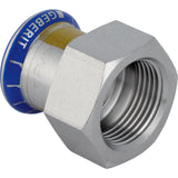 GEBERIT GE Mapress Edelstahl Gas Uebergang d18mm x Rp1/2  – 34084