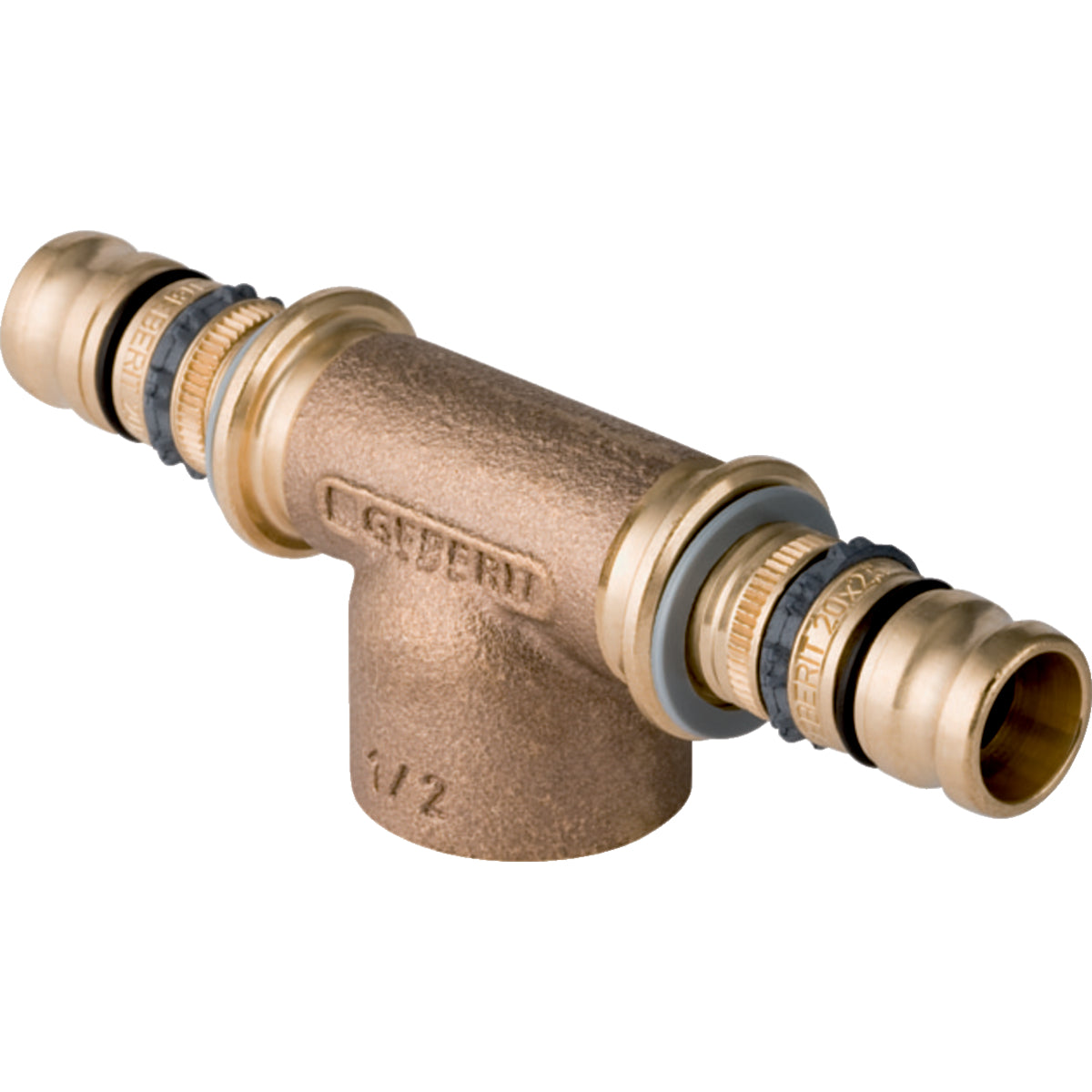 GEBERIT GE Mepla T-Stueck IG Rotguss d40mm x Rp1 x 40mm   – 605.363.00.5