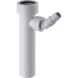 GEBERIT GE Anschlussstutzen m Quetschverschraub. d40mm, weiss, PP fuer Waschmaschine   – 152.274.11.1