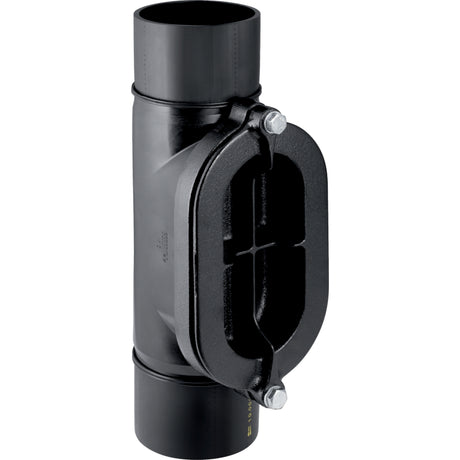 GEBERIT GE PE Putzstueck fuer waagrechte Leitungen 90 Gr. d 200mm 370454   – 370.454.16.1