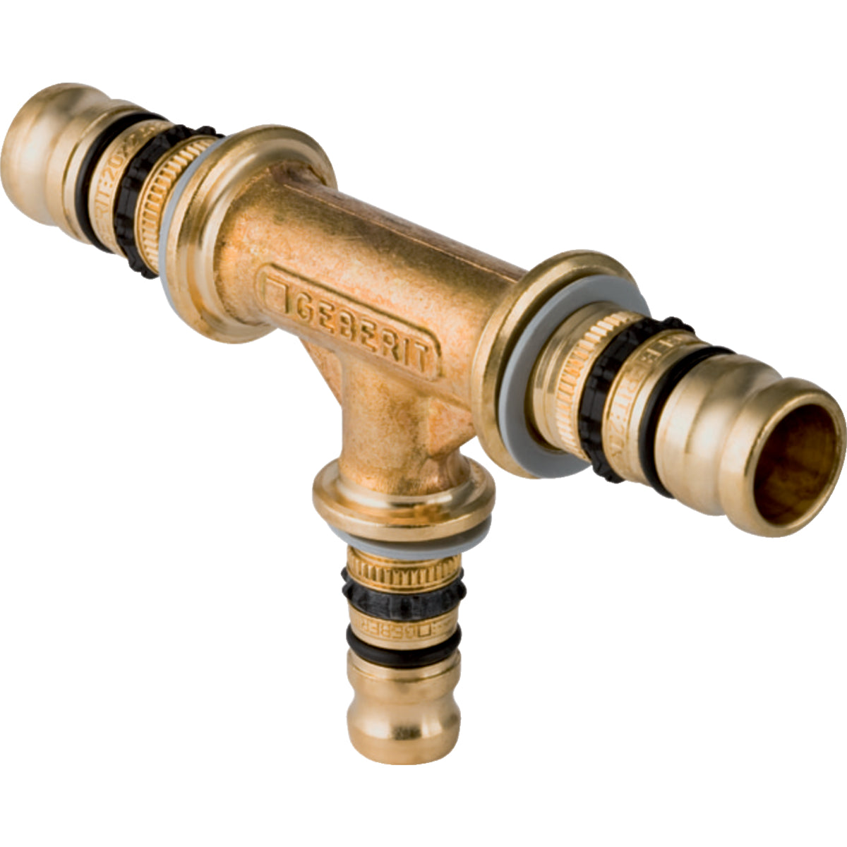 GEBERIT GE Mepla T-Stueck reduziert Messing d20 x 20 x 16mm   – 612.312.00.5
