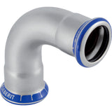 GEBERIT GE Mapress Edelstahl Bogen 90 Gr. d22mm  – 30104