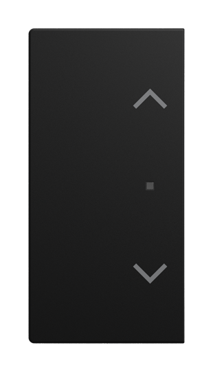 BUSCH-JAEGER Wippe 2-fach links/rechts, mit Symbol "J alousie"  Busch-balance® SI  – 2CKA006220A1008