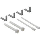 GEBERIT GE Verlaengerungsset Betaetigungsplatten von vorne 9 bis 18cm   – 240.058.00.1