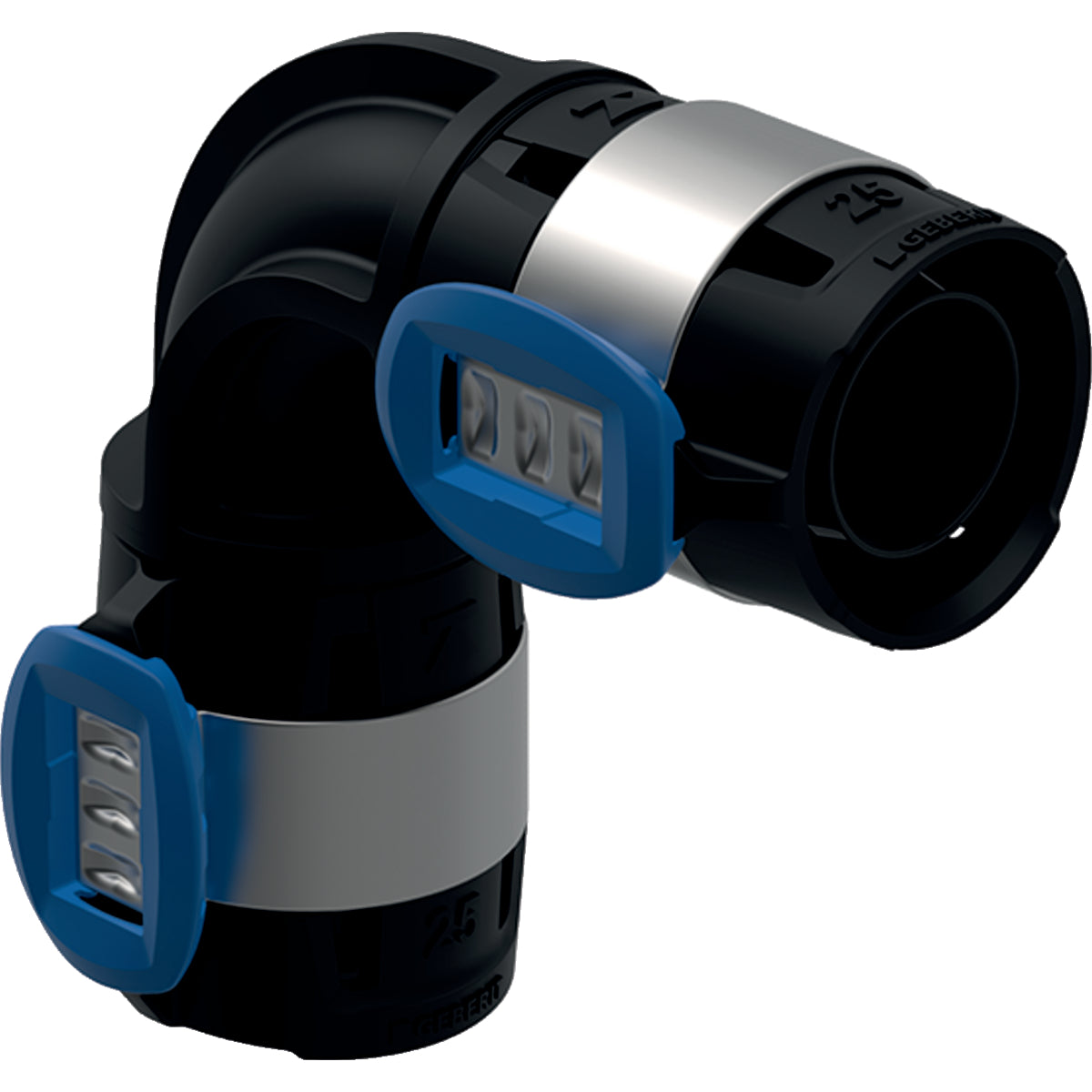 GEBERIT GE FlowFit Bogen PPSU 45 Gr. d63mm   – 620.066.00.1