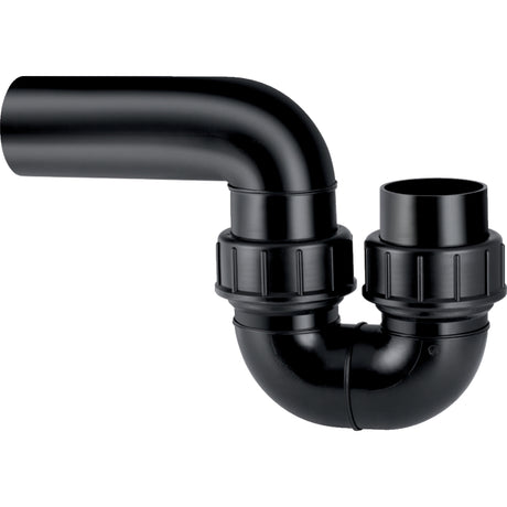 GEBERIT GE PE Siphon mit Bundverschraubung d 110mm 367730   – 367.730.16.1