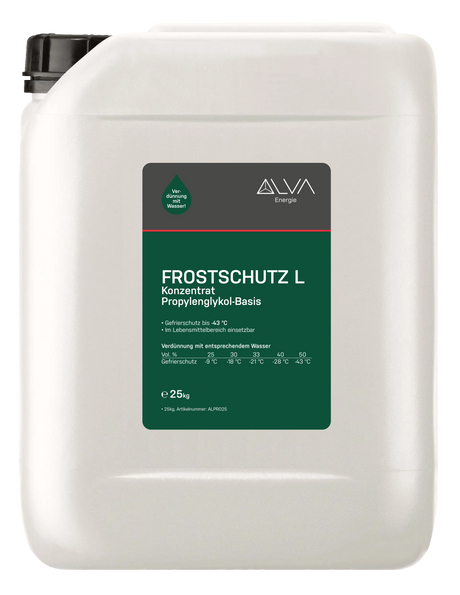 ALVA Frostschutz L Konzentrat, Propylenglykol-Basis, 25 kg