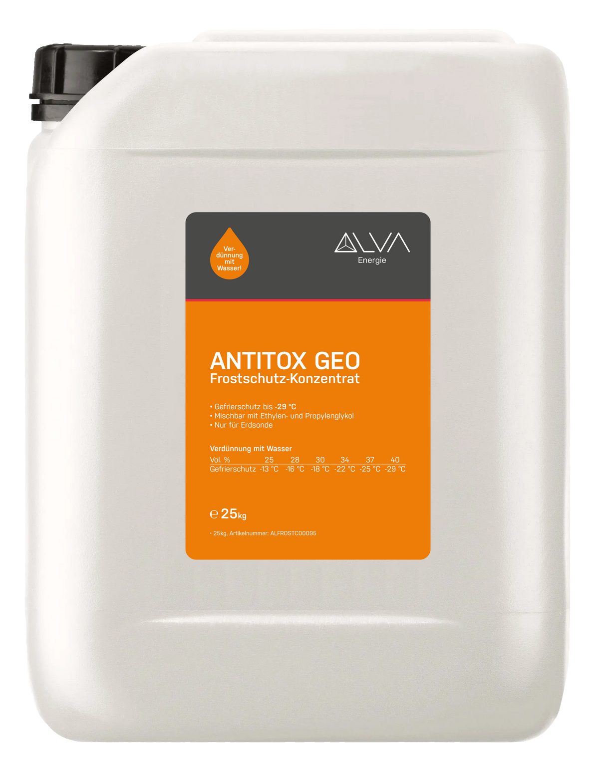 Alva Frostschutz ANTITOX GEO Konzentrat, 25 kg - ALFROSTC00095