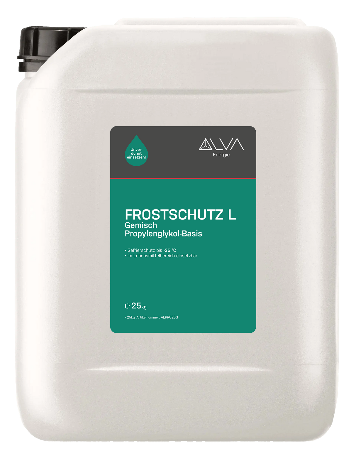 ALVA Frostschutz L Fertigmischung 43 Vol.-%, bis -25°C, 25 kg
