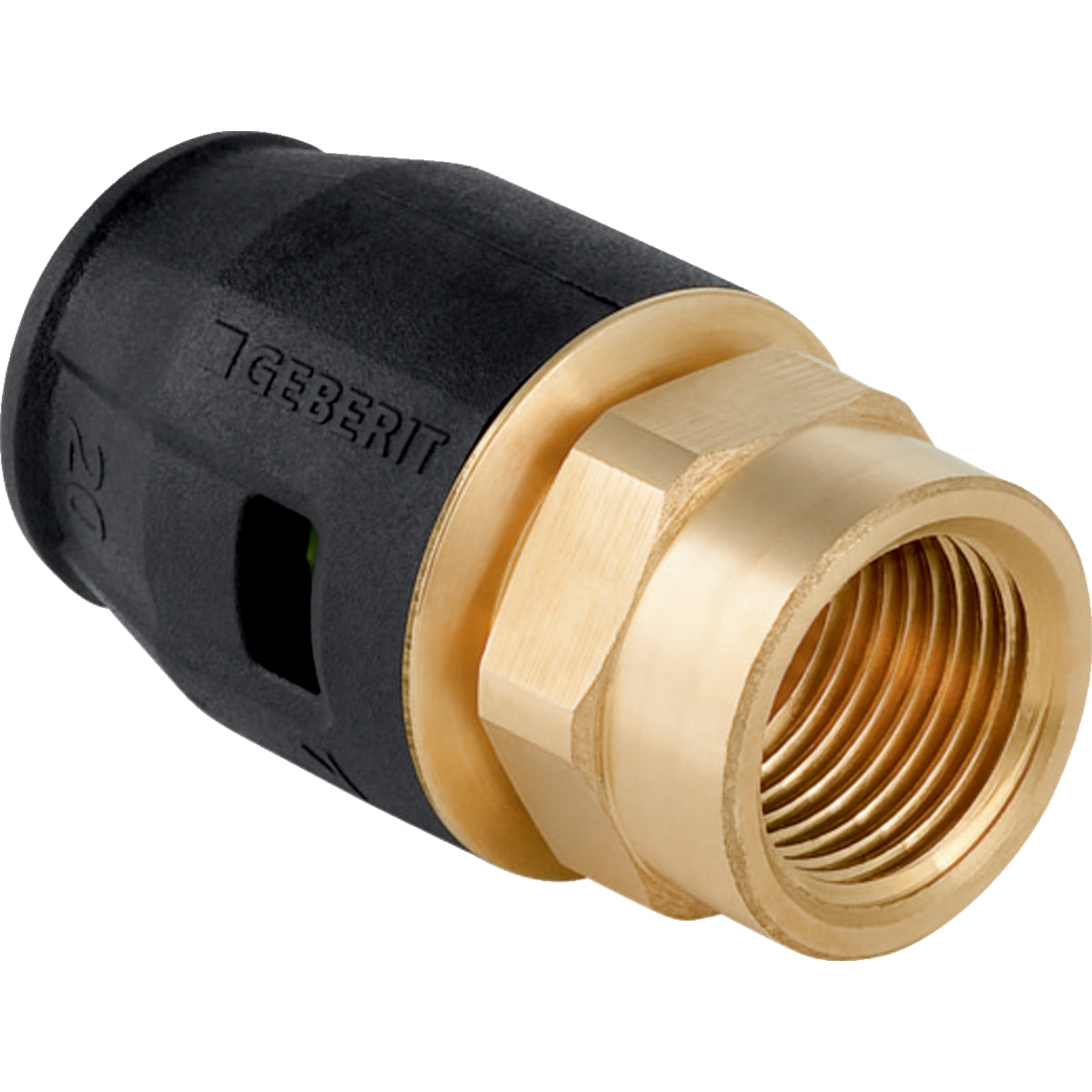 GEBERIT GE PushFit Uebergang IG Messing d20mm x Rp3/4   – 651.562.00.1
