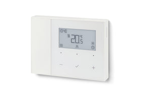Alva Raumthermostat Zeitschaltprogramm Heizen/Kühlen Batterie, horizontal - ALRTDNH