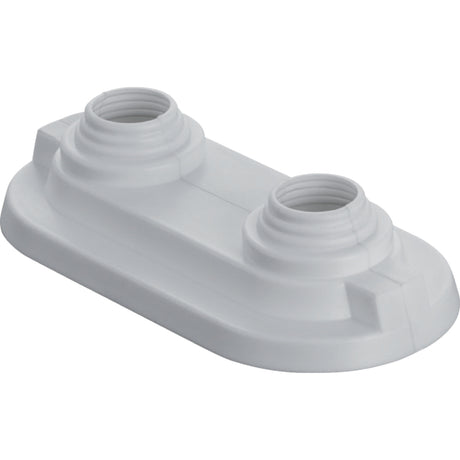 GEBERIT GE Mepla Therm Doppelrosette weiss d16/20mm   – 611.610.BM.1