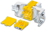 Solarmodul Alva Keystone Jack SLIM KAT.6A, STP Modul fr Keystone Dosen und Panele - KSJ-DKAT6ASTP