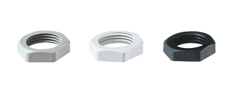 JACOB PA-Sechskantmutter M16x1,5lg RAL7035 hellgrau   – 50.216 PA7035