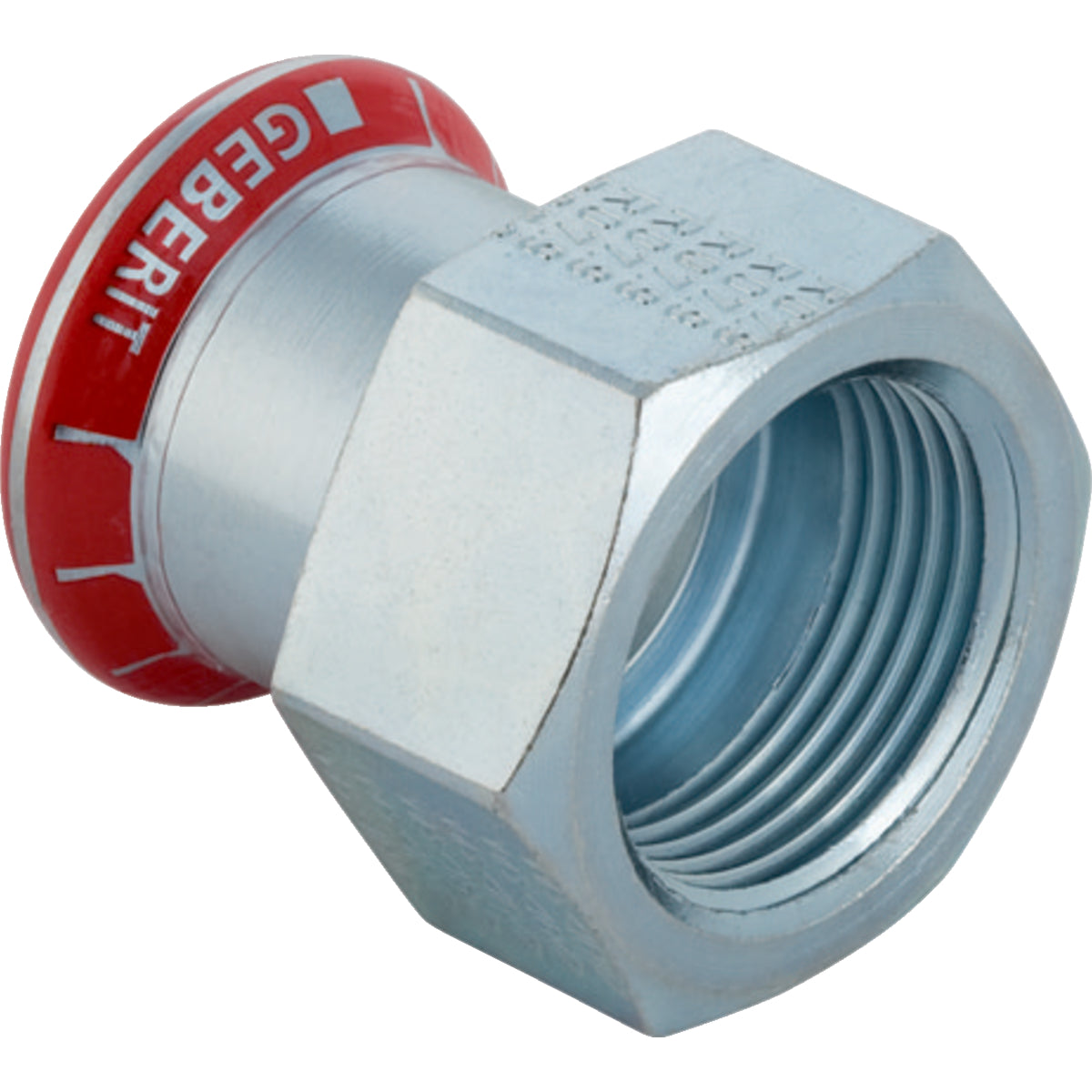 GEBERIT GE Mapress C-Stahl Uebergang d35mm x Rp1 1/4 verzinkt  – 21811