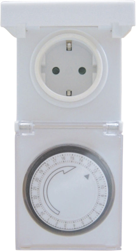 SKYLAND Mechanische Zeitschaltuhr Tagesprog. 15min Raster, für den Außenbereich   – S81100