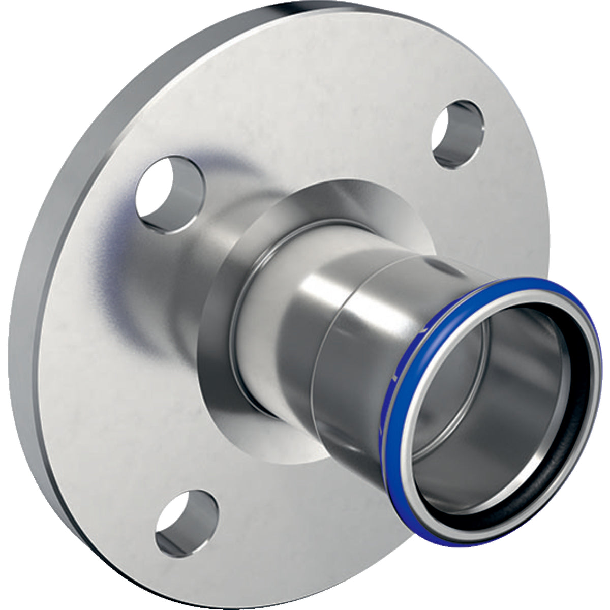 GEBERIT GE Mapress Edelstahl Flansch PN10/16 Pressmuffe d28mm  – 33735