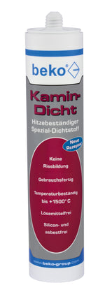 Alva Kamin-Dicht 310 ml schwarz, (bis +1.500° C) - ACOKITTB