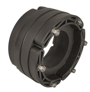 Alva RDF 300/193-204 Druckpl. PA-6 get. B=1x40mm EPDM Schrauben V2A Muttern V4A - ATRDF300193