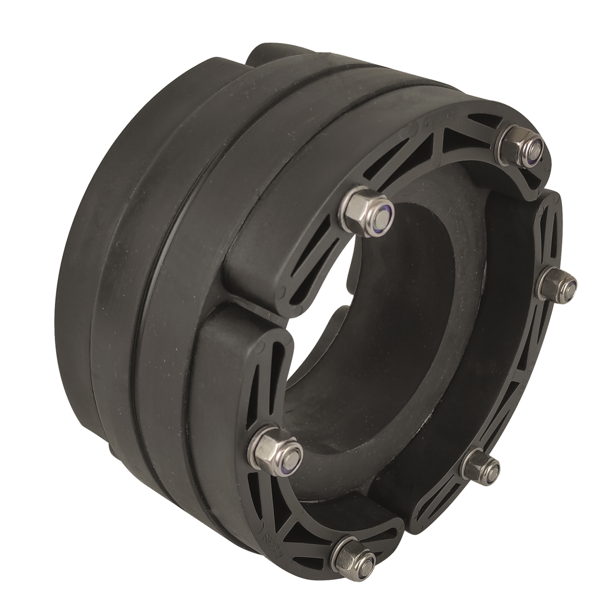 Alva RDF 300/242-251 Druckpl. PA-6 get. B=1x40mm EPDM Schrauben V2A Muttern V4A - ATRDF300242