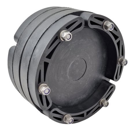 Alva RDF univ. DN150/32-110 geteilt B=1x40mm EPDM Schr. V2A Muttern V4A - ATRDFG150