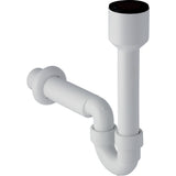 GEBERIT GE Fertigablauf Ausgussbecken d40mm, weiss, PP   – 152.607.11.1