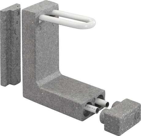 UPONOR Uponor HK-Anschlussblock MLC Rohrmittenabstand 240mm  – 1007077