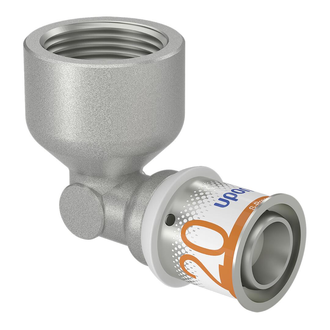 UPONOR Uponor S-Press PLUS Winkelmuffe 20-Rp3/4"FT   – 1070541