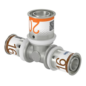 UPONOR Uponor S-Press PLUS T-Stück reduziert 16-20-16   – 1070566