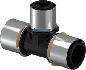 UPONOR Uponor S-Press Verbund T-Stück reduziert PPSU 50-40-50  – 1046400