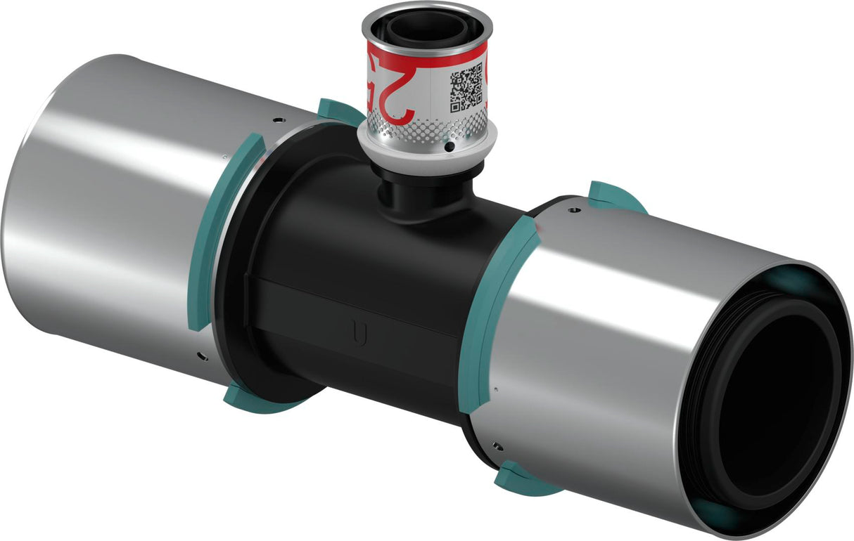 UPONOR Uponor S-Press Verbund T-Stück reduziert PPSU 63-25-63   – 1032889