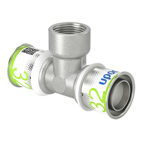 UPONOR Uponor S-Press PLUS T-Stück m. Innengew. 32-Rp3/4"FT-32   – 1070601