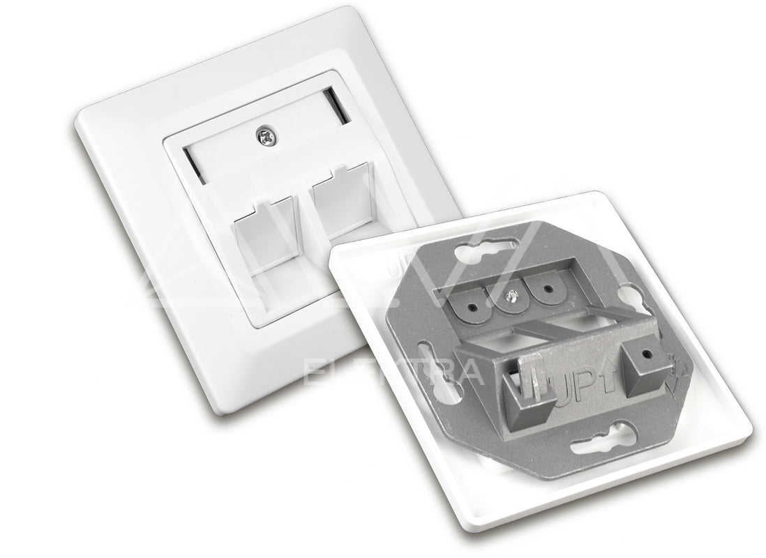 Alva Keystone Leerdose 2 Module, mit Schalterprogrammen nicht kombinierbar - KSLD-2