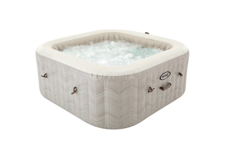 Alva PureSpa Whirlpool ? 211 x 71 cm Chevron Deluxe Squar - ACPURESPA