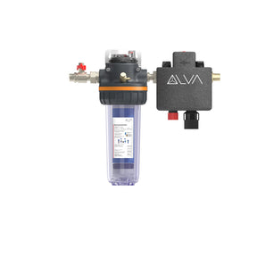 Alva Nachspeisestation MH10 kurze Bauw. mit Systemtrenner,Wasserzähler,Manometer - ALPHNSMH10N