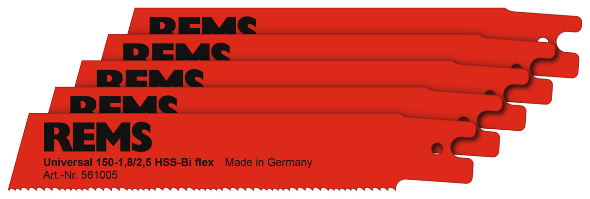 REMS REMS Universalsägeblatt 150-1,8/2,5, 5er-Pack  – 561005 R05