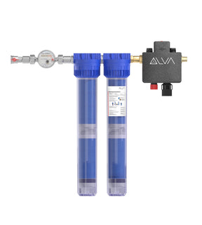 Alva Nachspeisestation MH40 mit Systemtrenner,Wasserzähler,Manometer - ALPHNSMH40