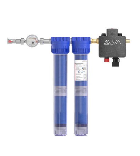 Alva Nachspeisestation MH40 mit Systemtrenner,Wasserzähler,Manometer - ALPHNSMH40
