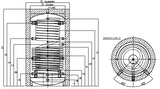 Alva Schicht-Kombispeicher mit 1 WT 800 L,Silber Vlies 100 mm, WT 2,8 m2 - ALSKS8001W