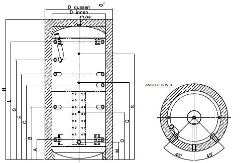 Alva Schicht-Pufferspeicher 1000 L,Silber Vlies 100 mm - ALSPS1000