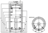 Alva Schicht-Pufferspeicher 500 L,Silber Vlies 100 mm - ALSPS500