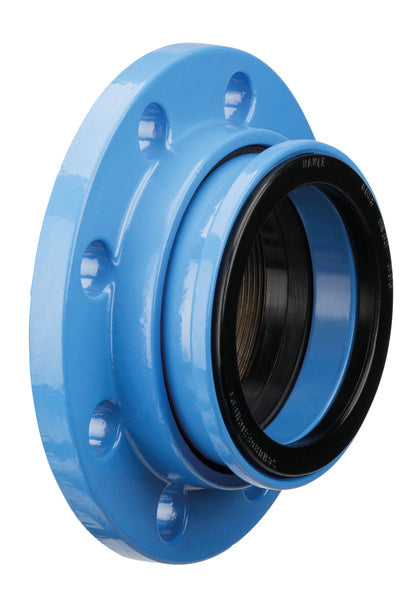 HAWLE Zweik.Spez.Sparflansch schubges.Fig.7602 PN 10/16 DN  80 mm f.Guss AD  98 mm   – 5004777
