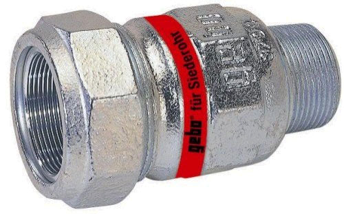 GEBO ARMATUREN gebooriginal Temperguss-KLV Serie 150 Typ A 2" x 57,0 mm für Siederohr  – 02.150.00.0657